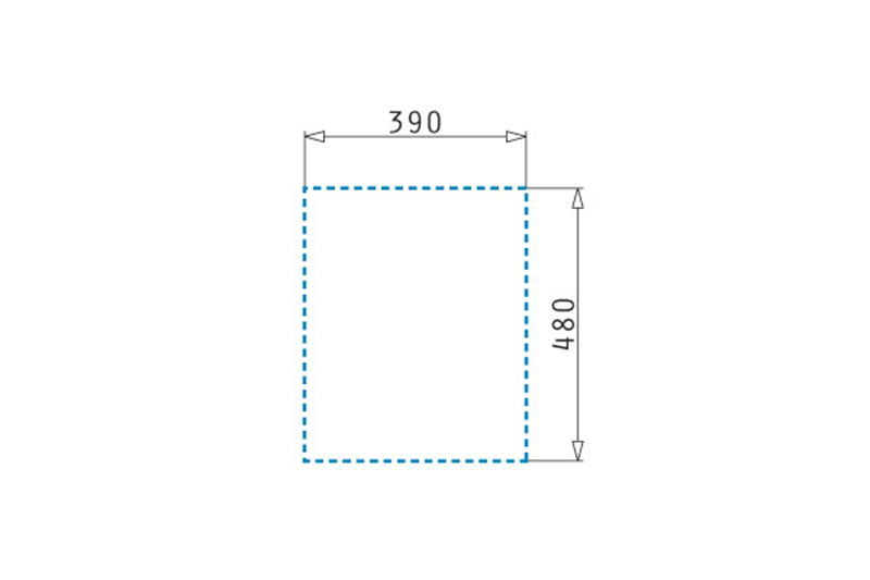Chiuveta granit Pyramis ISTROS 41x50cm - EpicHome