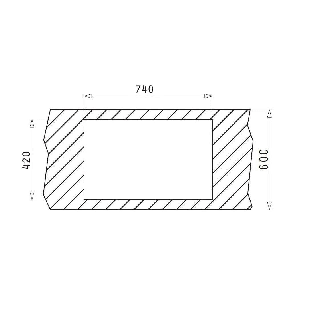Chiuveta granit Pyramis SPARTA 76x44 1B 1D - EpicHome.ro