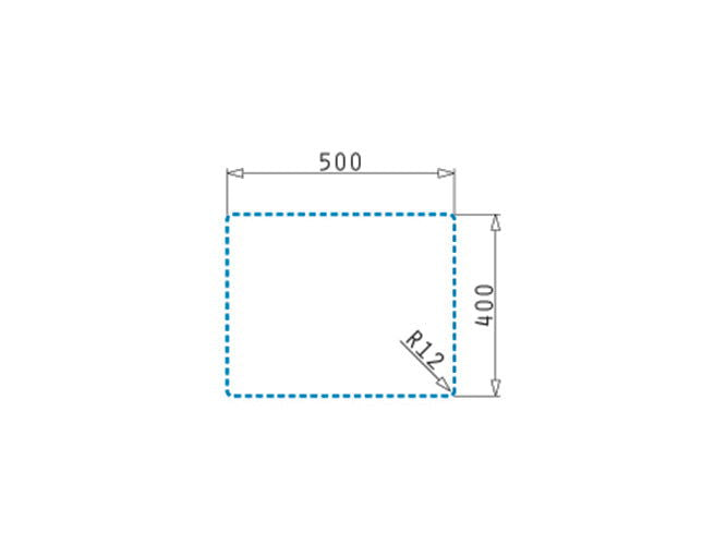 Chiuveta inox Pyramis ASTRIS COLORA 50x40 1B - EpicHome.ro