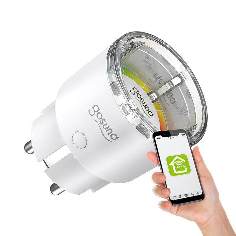 Priza smart Gosund SP111, Wireless, 15A, monitorizare consum, protectie copii - EpicHome.ro