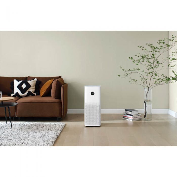 Purificator de aer Xiaomi Smart Air Purifier 4 Pro BHR5056EU, 60 m², Filtru de carbon, Afisaj OLED, Control prin aplicatie, Senzor PM2.5, PM10, Nivel zgomot 64 dB, Alb - EpicHome