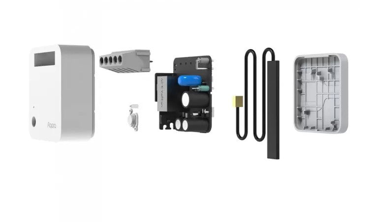 Releu inteligent Aqara Single Switch Module T1, 1 canal, FARA NUL, 10A, Zigbee - EpicHome