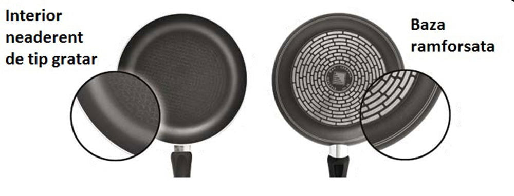 Tigaie aluminiu Pyramis OLYMPIA - EpicHome