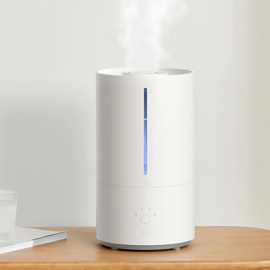 Umidificator Xiaomi Smart 2 EU , 350 ml/h, 4.5l, MI Home, Mod automat, Difuzor de aromaterapie, Alb - EpicHome