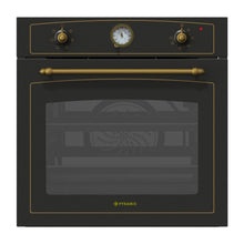 Cuptor electric Pyramis 60IN 8070, 6 functii, clasa A, volum 64 litri, timer electronic, finisaj rustic