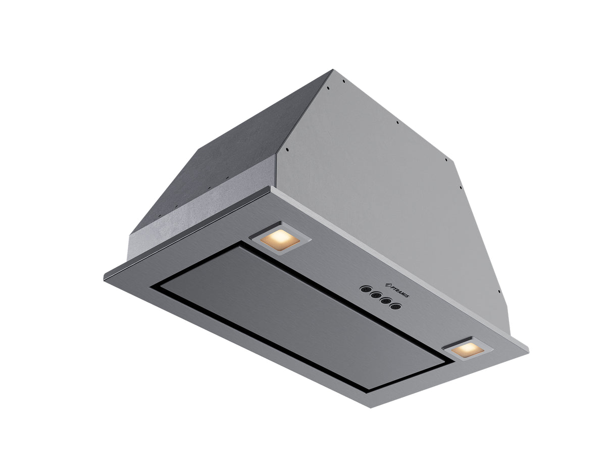 Hota total incorporabila Pyramis Turbo ERN, 52 cm, 1 motor, 760m³h, electronic Soft Touch control, Timer