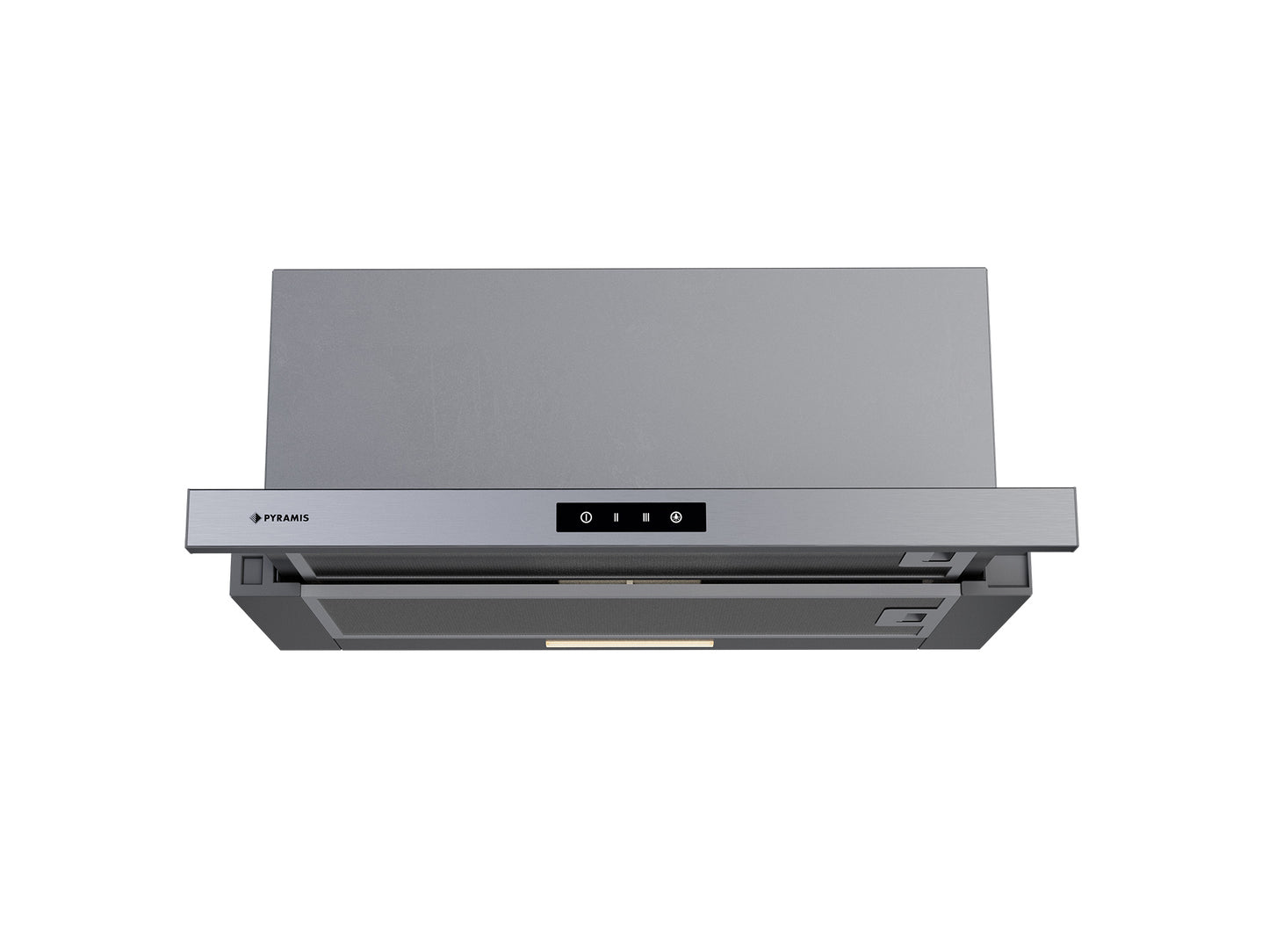 Hota telescopica Pyramis Turbo ERN 2056, Touch Control Display, putere de absorbtie 760mc/h, 1 motor turbo, 60cm