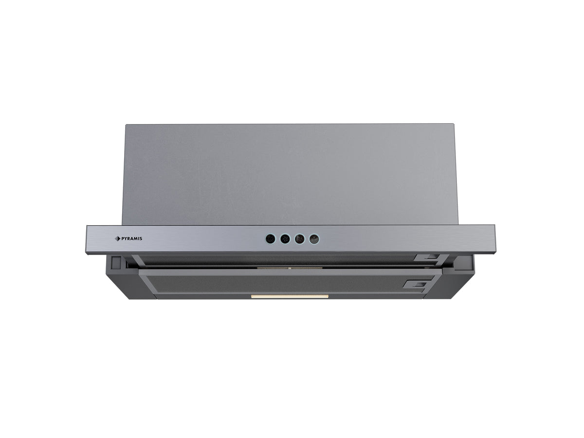 Hota telescopica Pyramis Turbo ERN 2056, Touch Control Display, putere de absorbtie 760mc/h, 1 motor turbo, 60cm