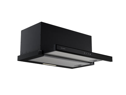 Hota telescopica Pyramis Turbo ERN 2056, Touch Control Display, putere de absorbtie 760mc/h, 1 motor turbo, 60cm