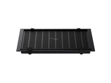 Hota decor insula Pyramis ERN1049, Control cu telecomanda, putere de absorbtie 945mc/h, 1 motor turbo, 130cm, finisaj sticla neagra