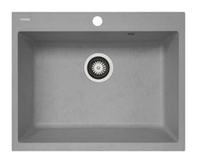 Chiuveta soft compozit Pyramis SQUARE 60x50cm, montaj pe blat sau sub blat