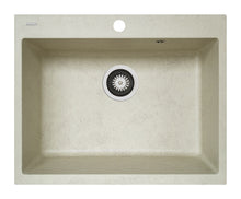 Chiuveta soft compozit Pyramis SQUARE 60x50cm, montaj pe blat sau sub blat