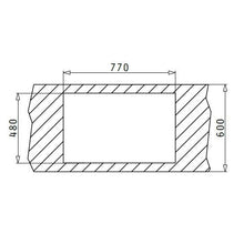 Chiuveta inox Pyramis ATHENA EXTRA 79x50 1 1/2B 1D - EpicHome.ro