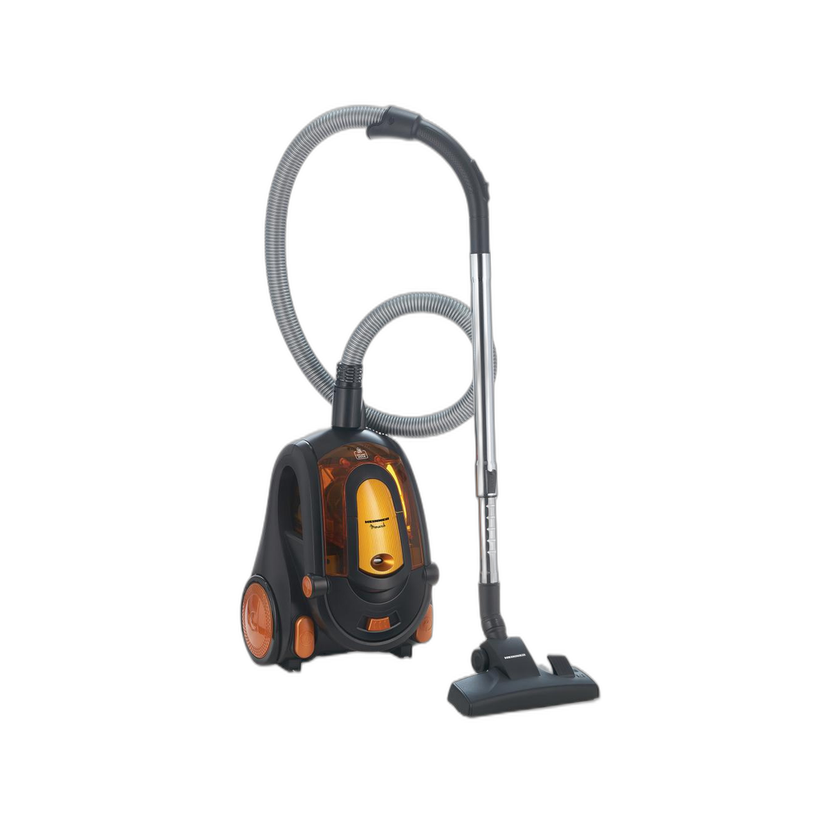 Aspirator fara sac Heinner Monarch 800 HVC-V800BK, sistem ciclonic, filtru HEPA 11, 800W