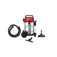 Aspirator multifunctional umed & uscat Heinner TwinClean HVC-MWD1400RD, 1400 W, 21 l capacitate, 6 l sac textil, functie suflare, filtru Hepa