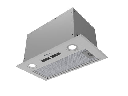 Hota total incorporabila Pyramis MD, 1 motor, putere de absorbtie maxima 618mc/h, 52cm, Touch control, finisaj inox