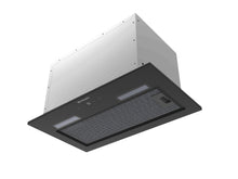 Hota total incorporabila Pyramis MD, 1 motor, putere de absorbtie maxima 618mc/h, 52cm, Touch control, finisaj sticla neagra