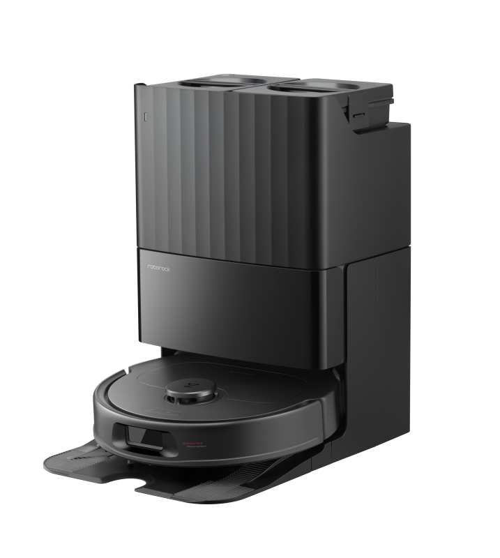 Aspirator robot Roborock Q Revo S Black — curățare 2-în-1, navigare LiDAR, mop cu auto-spălare
