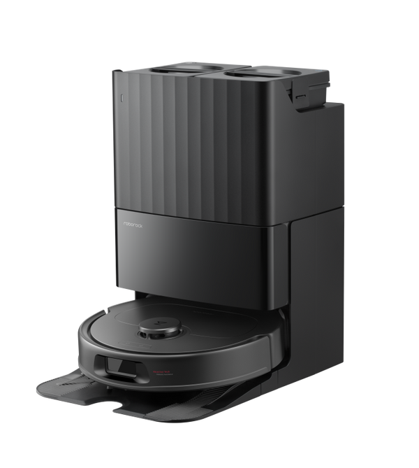 Aspirator robot Roborock Q Revo S Black — curățare 2-în-1, navigare LiDAR, mop cu auto-spălare