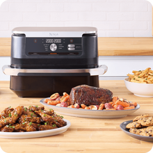 Airfryer Foodi FlexDrawer AF500, 2470W, 10.4L, 7 funcții de gătit, negru Ninja - EpicHome