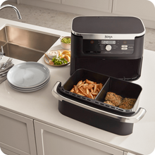 Airfryer Foodi FlexDrawer AF500, 2470W, 10.4L, 7 funcții de gătit, negru Ninja - EpicHome