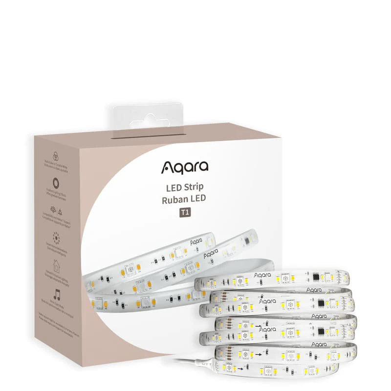 Banda LED Zigbee AQARA LED Strip T1 (RLS-K01D) RGB+CCT, 2 metri - EpicHome