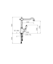 Baterie bucatarie Pyramis BAROQUE Retro - EpicHome