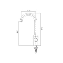Baterie bucatarie Pyramis ECO BELLO pipa inalta - EpicHome
