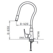 Baterie bucatarie Pyramis ELVIRA pipa elastica - EpicHome