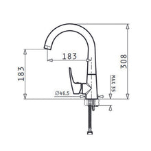 Baterie bucatarie Pyramis LORENA crom - EpicHome