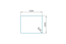 Chiuveta granit Pyramis TETRAGON 50x40 1B - EpicHome.ro