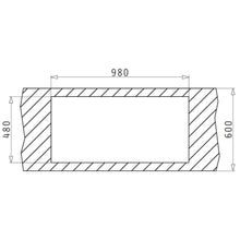 Chiuveta inox Pyramis ALEA 100x50cm - EpicHome.ro