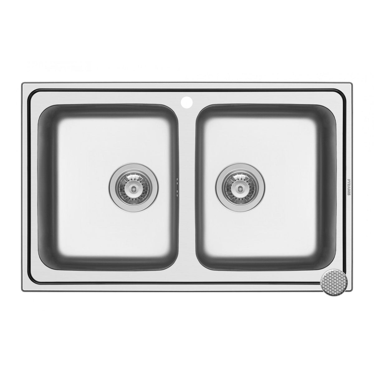 Chiuveta inox Pyramis ALEA 79x50 2B - EpicHome.ro