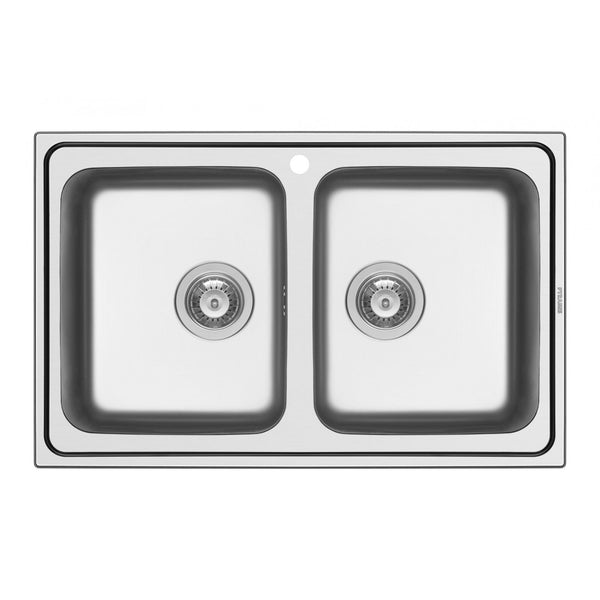 Chiuveta inox Pyramis ALEA 79x50 2B - EpicHome.ro
