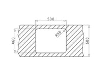 Chiuveta inox Pyramis SPACE PLUS 61x48 1B - EpicHome.ro