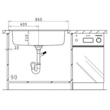 Chiuveta inox Pyramis TITAN 86x50 1B - EpicHome.ro