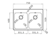 Chiuveta inox Pyramis ZERIA 75x52 2B - EpicHome.ro