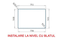 Chiuveta inox Pyramis ZERIA 75x52 2B - EpicHome.ro
