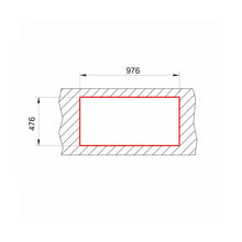 Chiuveta soft compozit Pyramis LEVEL 100x50cm cuva stanga - EpicHome.ro