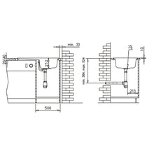 Chiuveta soft compozit Pyramis MAGNIFICA 79x50cm cuva dreapta - EpicHome