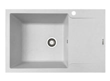 Chiuveta soft compozit Pyramis MAGNIFICA 79x50cm cuva stanga - EpicHome