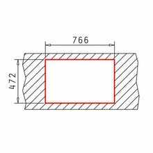 Chiuveta soft compozit Pyramis MAGNIFICA 79x50cm cuva stanga - EpicHome