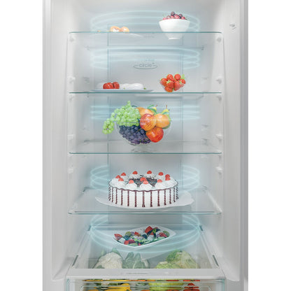 Combina frigorifica Candy CCE4T620ES, No Frost, 377 l, H 200 cm, Clasa E, Wi-Fi, argintiu - EpicHome