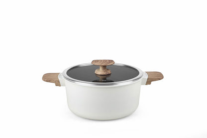 Cratita aluminiu cu capac 20x9.5cm, 2.5 L, Wild Stone, Cooking By Heinner - EpicHome