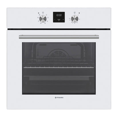 Cuptor electric Pyramis 60IN 20.10.20.30.50 Pearl Glass, 8 functii, clasa A, 69 litri, timer electronic, butoane rotative - EpicHome.ro