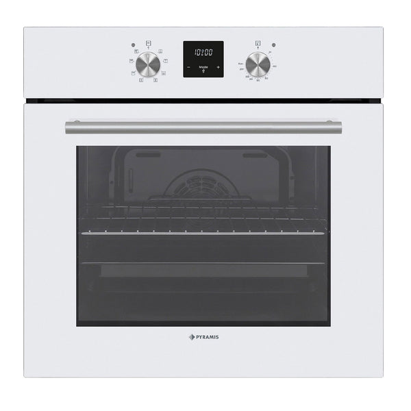 Cuptor electric Pyramis 60IN 20.10.20.30.50 Pearl Glass, 8 functii, clasa A, 69 litri, timer electronic, butoane rotative - EpicHome.ro