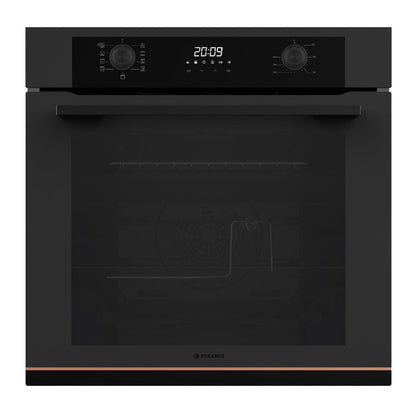 Cuptor electric Pyramis 60IN 2080 Copper Line Black Glass Matt - EpicHome