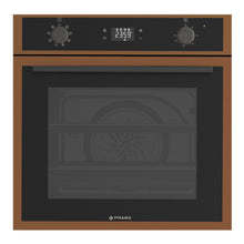 Cuptor electric Pyramis 60IN 8080 PVD, 8 functii, clasa A, 64 litri, AirFry, Rotisor, SelfClean+, Soft Close, butoane retractabile - EpicHome.ro