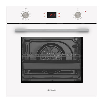 Cuptor electric Pyramis 731065 PKLED, 9 functii, clasa A, 73 litri, Soft Close, timer electronic, butoane retractabile - EpicHome.ro