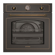 Cuptor electric Pyramis 733070 Rustic, 9 functii, clasa A, 73 litri, Soft Close, butoane rotative antichizate - EpicHome.ro